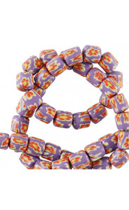 Polymer beads 6mm - Purple